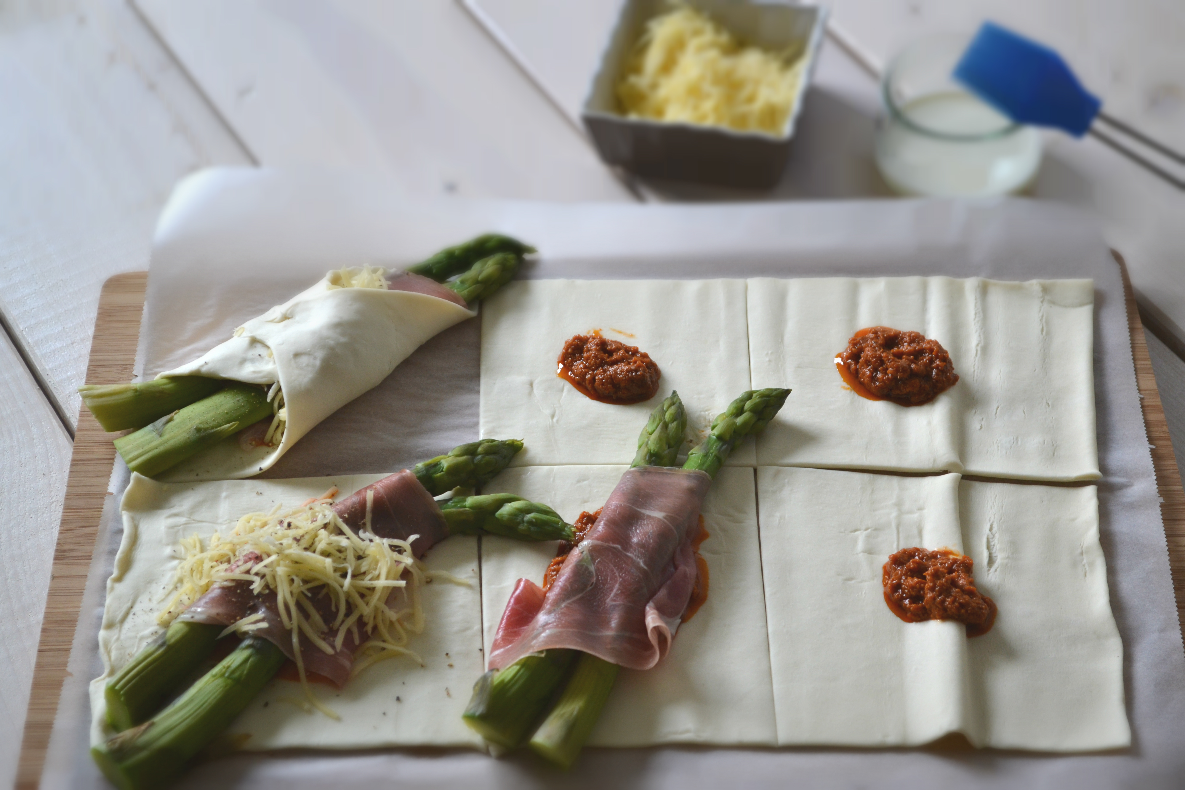 Spargel Blätterteig3